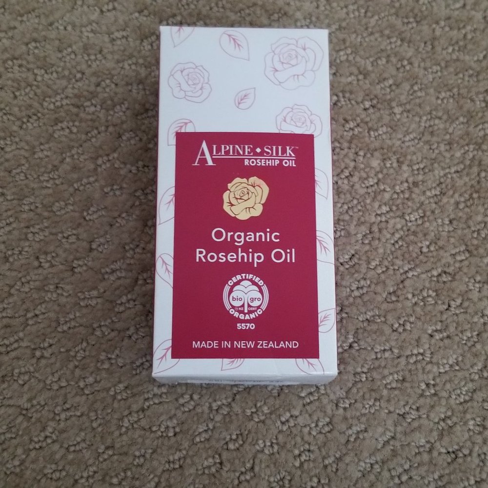 **NIB** Alpine Silk Organic Rosehip Oil .67 fl oz/20ml